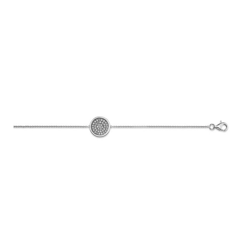 Bild von ONE ELEMENT Silberarmband Zirkonia Kreis - Eleganz in 925 Silber