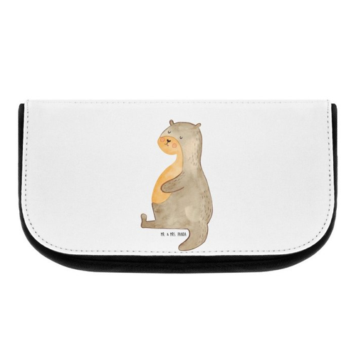 Bild von Mr. & Mrs. Panda Kosmetiktasche Otter Bauch - Weiß