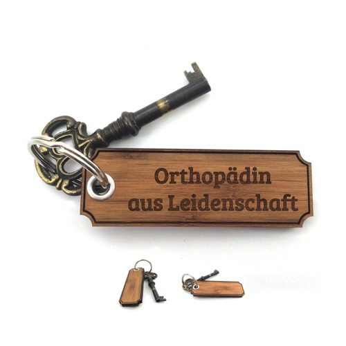 Bild von Mr. & Mrs. Panda Schlüsselanhänger Orthopädin - Charmantes Geschenk
