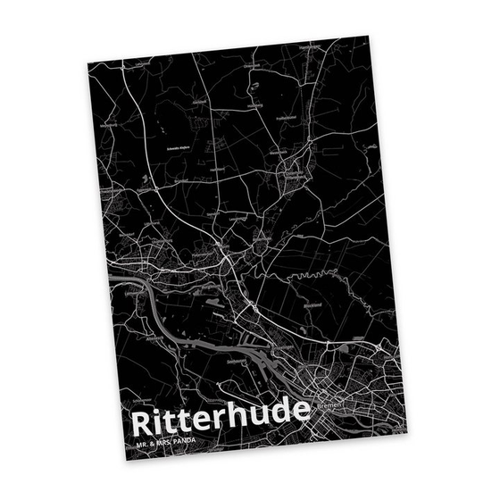 Bild von Mr. & Mrs. Panda Postkarte Ritterhude – Eine kreative Geschenkidee