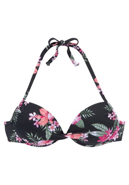 Bild von LASCANA Push-Up-Bikini-Top "Santini", im floralen Design