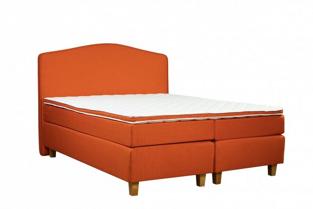 Bild von INOSIGN Boxspringbett "Jalma", Füße aus massiver Birke ; Inkl. Topper