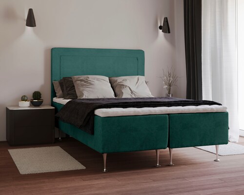 Bild von INOSIGN Boxspringbett "Hacer", Topper, H2 oder H3 und in Breiten 70,80,90,120,140,160,180 wählbar