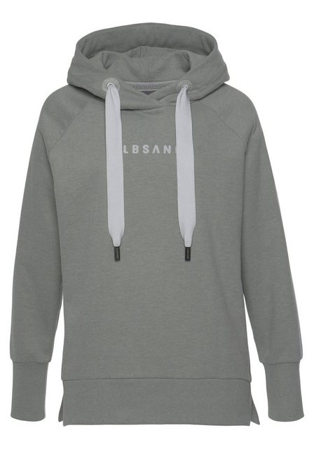 Bild von Elbsand Kapuzensweatshirt "Svana", mit Logoprint, bequemer Hoodie, seitliche Schlitze