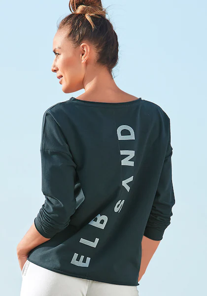 Bild von Elbsand Sweatshirt »Raina«, mit Logoprint am Rücken, sportlich-casual