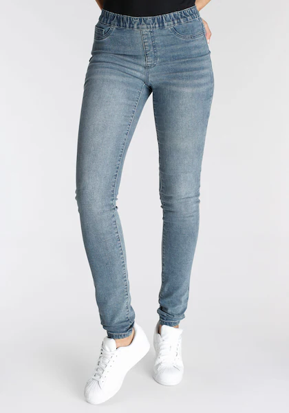 Bild von Arizona Jeansjeggings »mit leichtem Thermo Effekt«, extra-eng geschnitten, hohe Leibhöhe, mit Coinpocket