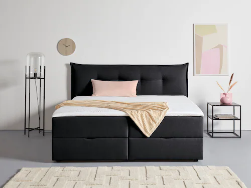 Bild von andas Boxbett "Kederleicht", inklusive Bettkasten & Topper, in 4 Breiten und 2 Härtegraden