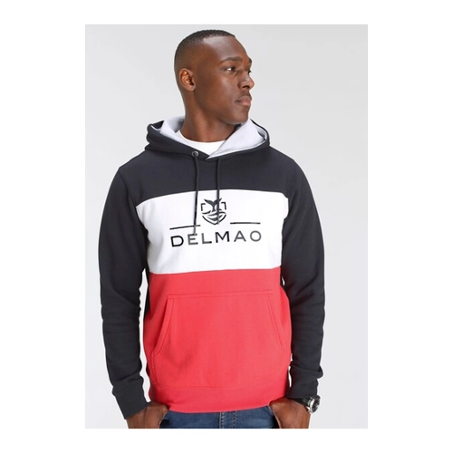 Bild von DELMAO Kapuzensweatshirt in Colourblocking-Optik