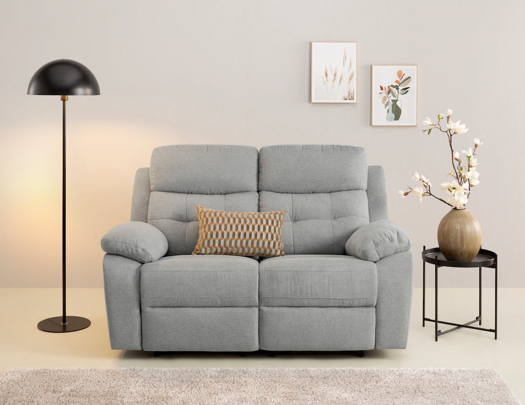 Bild von Home affaire 2-Sitzer "Lannilis", mit manueller und elektrischer Relaxfunktion
