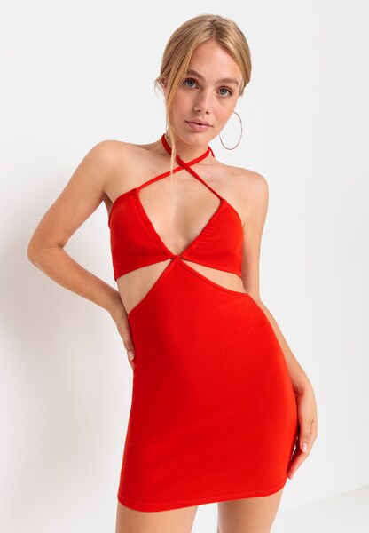 Bild von LSCN by LASCANA Minikleid, aus Rippware