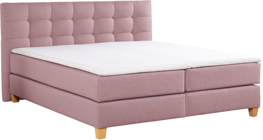 Bild von Home affaire Boxspringbett "Moulay", inkl. Topper, in Überlänge 220 cm, 3 Härtegrade, auch in H4