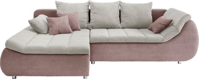 Bild von INOSIGN Ecksofa "Imola L-Form", wahlweise mit Bettfunktion