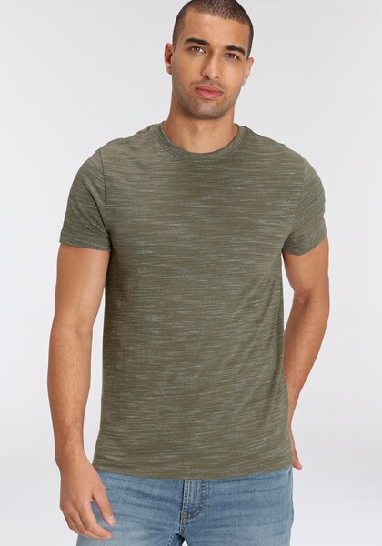 Bild von AJC T-Shirt, Kurzarm, Regular Fit, meliert, Rundhalsausschnitt