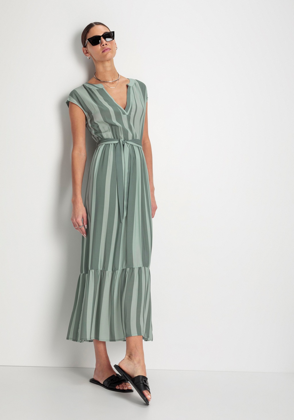 Bild von HECHTER PARIS Midikleid, mit Bindeband - NEUE KOLLEKTION