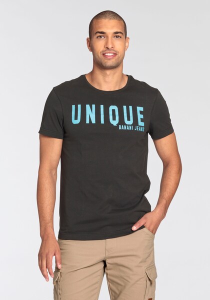 Bild von Bruno Banani T-Shirt, schmal geschnitten, mit Logodrucken, Rundhalsausschnitt