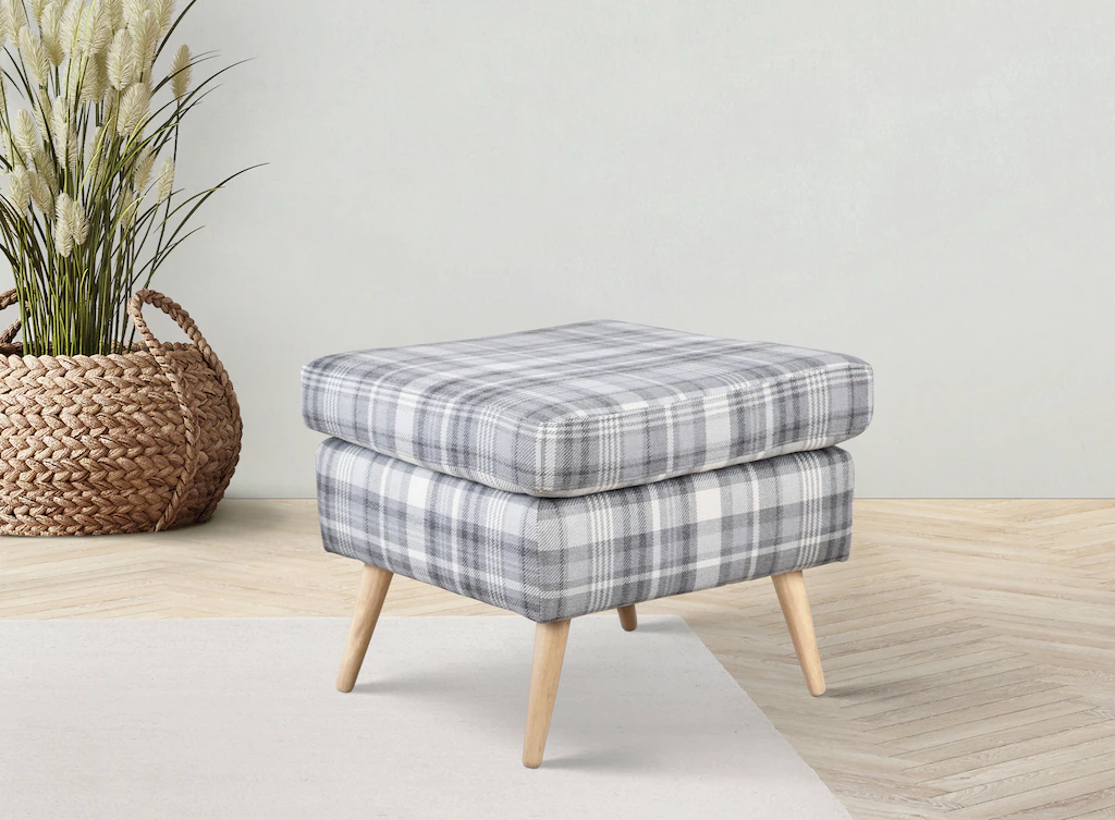 Bild von Guido Maria Kretschmer Home&Living Hocker "Charles", passend zum Sessel "Charles"