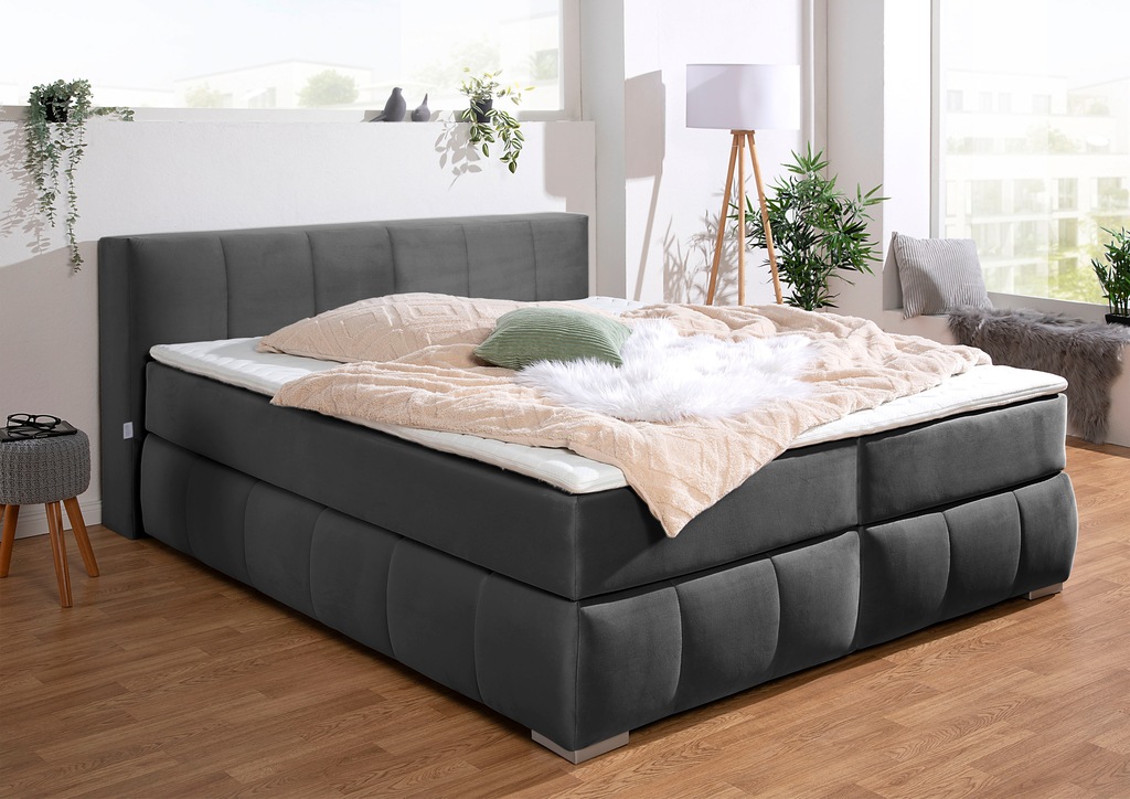 Bild von Guido Maria Kretschmer Home&Living Boxspringbett "Chelles", inkl. Kaltschaumtopper, in 5 Breiten und 3 Matratzenarten