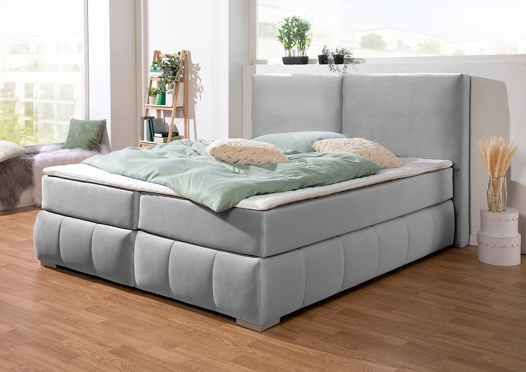 Bild von Guido Maria Kretschmer Home&Living Boxspringbett "Wehma", inkl. Topper in 3 verschiedenen Matratzen, auch in Samtstoff