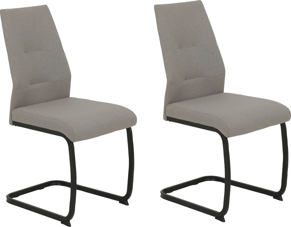 Bild von HELA Freischwinger "Ariana, Esszimmerstuhl", (Set), 2 St., Zertifizierter "Waterfree" Stoff - sehr Robust, 140 kg belastbar