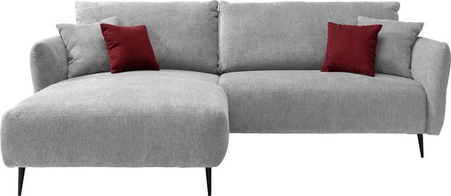 Bild von INOSIGN Ecksofa "Amarena L-Form", inklusive Armlehnenverstellfunktion, 4x Zierkissen gratis