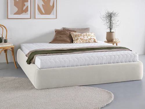 Bild von LeGer Home by Lena Gercke Polsterbett »Elanaz«, ohne Kopfteil, inkl. Bettkasten