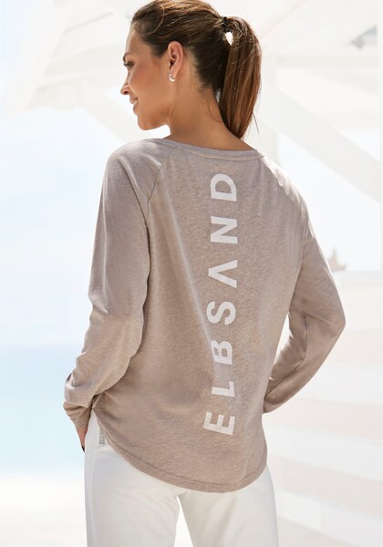 Bild von Elbsand Longsleeve »Tira«, mit Logodruck hinten, Langarmshirt, sportlich-casual