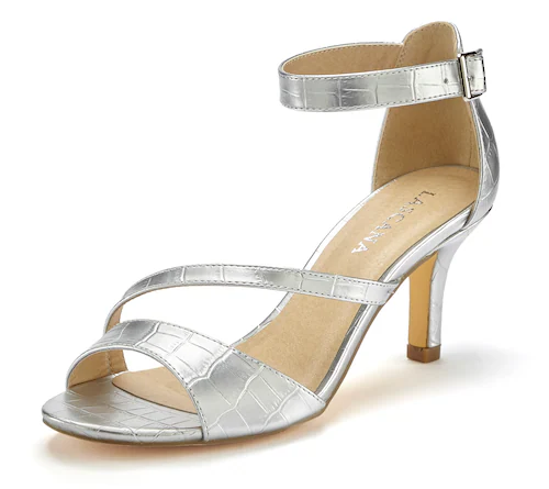 Bild von LASCANA Sandalette High-Heel-Sandalette,Riemchensandalette,Sommerschuh mit Riemchen VEGAN