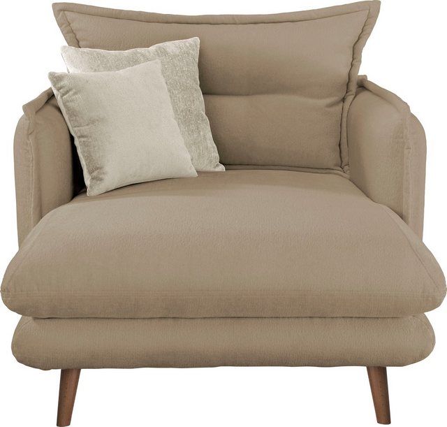 Bild von INOSIGN Loveseat "Lazio", moderner Sessel mit einer bequemen Polsterung, 2 Stk. Zierkissen