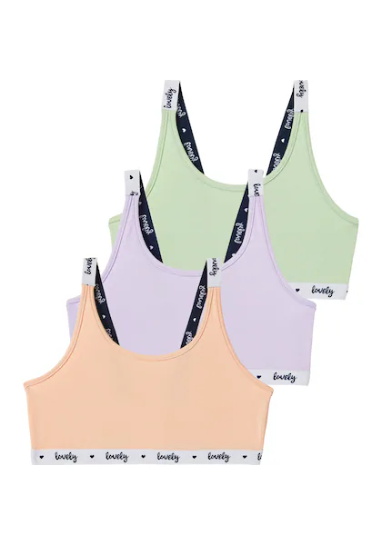 Bild von Buffalo Bustier, mit bedruckten Trägern