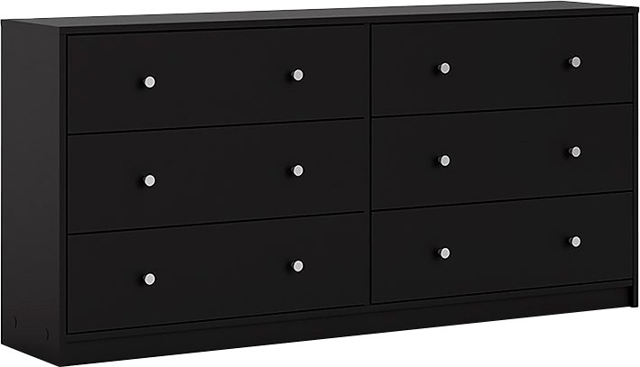 Bild von Home affaire Schubkastenkommode "May, Aufbewahrung, Schubladenschrank, Stauraum", mit 6 Schubladen, Knopfgriffen,Tiefe von 30 cm, Breite 143 cm