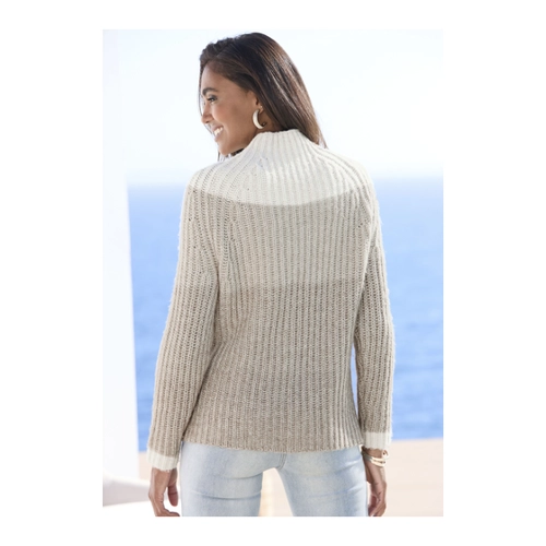 Bild von Lascana Stehkragenpullover mit modischem Farbverlauf