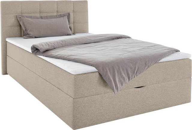 Bild von INOSIGN Boxbett Ovalo, wahlweise mit Bettkasten, in 3 Härtegraden lieferbar