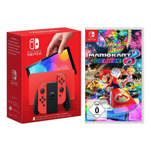 Bild von Nintendo Switch OLED + Mario Kart 8 Deluxe – Das Gaming-Erlebnis neu definiert