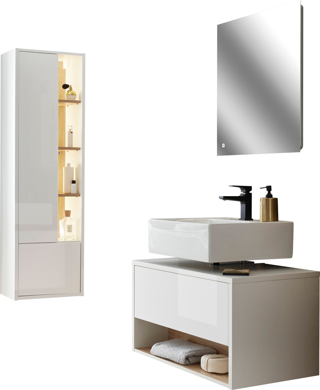 Bild von Places of Style Badmöbel-Set "Studio Line"", (3 St.)