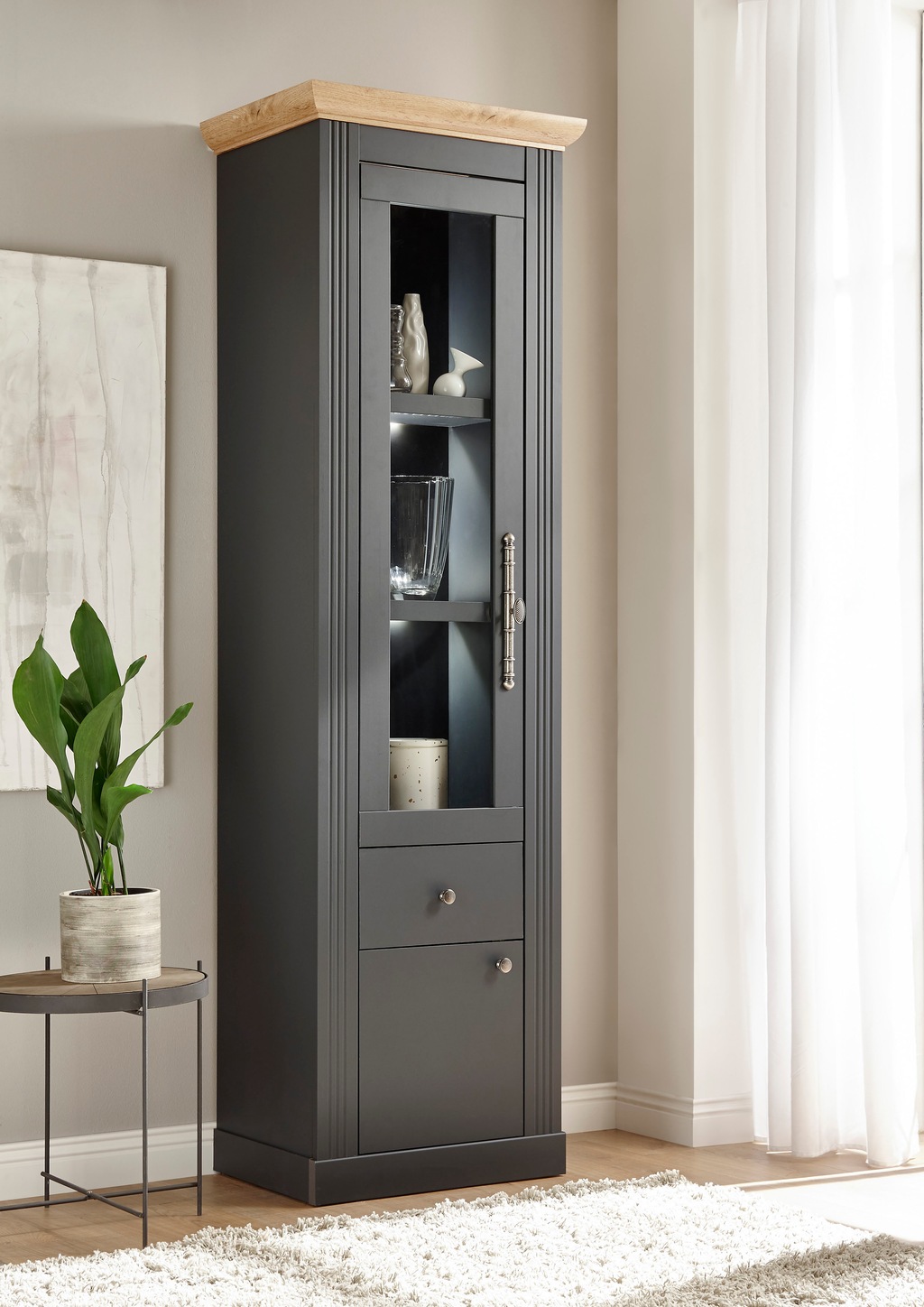 Bild von Home affaire Vitrine Westminster im romantischen Landhausstil, exclusiv by Otto