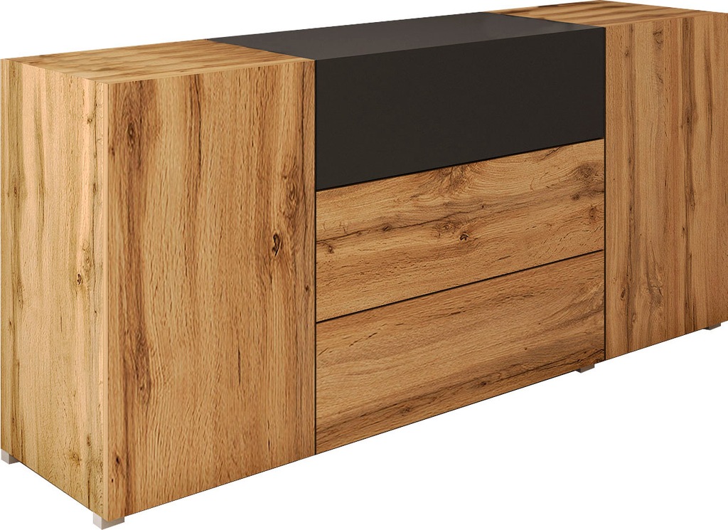 Bild von INOSIGN Sideboard "BERLIN", Moderne grifflose Kommode Breite 150 cm, 4 Schubkästen/ 2 Türen