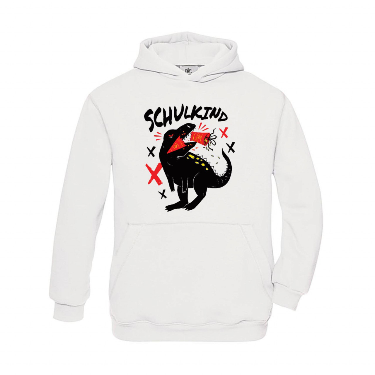 Bild von Hoodie Kinder Schule - Schulstart Schulkind T-Rex