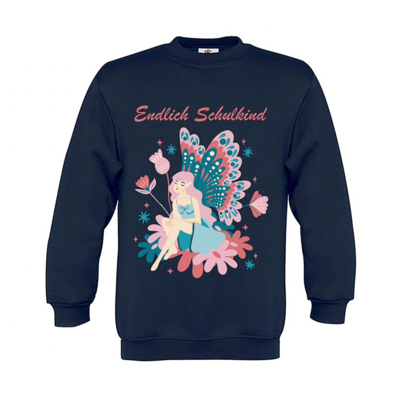 Bild von Sweatshirt Kinder Schule - Schulstart Schulkind Fee