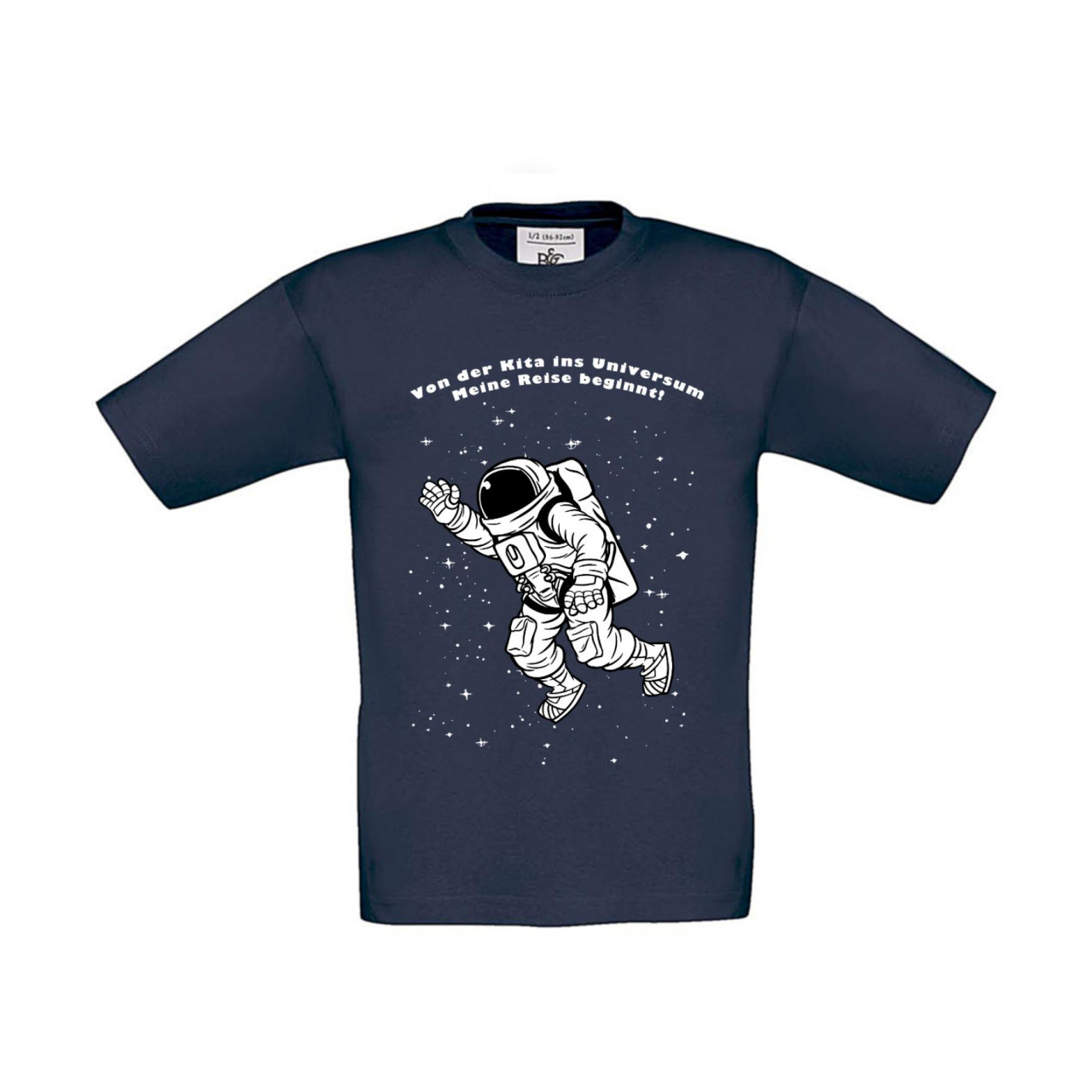 Bild von T-Shirt Kinder Schule - Schulstart Von der Kita ins Universum