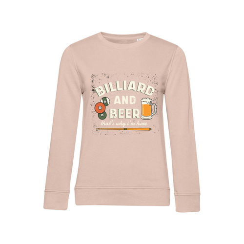 Bild von Nachhaltiges Sweatshirt für Damen: Billiard and Beer