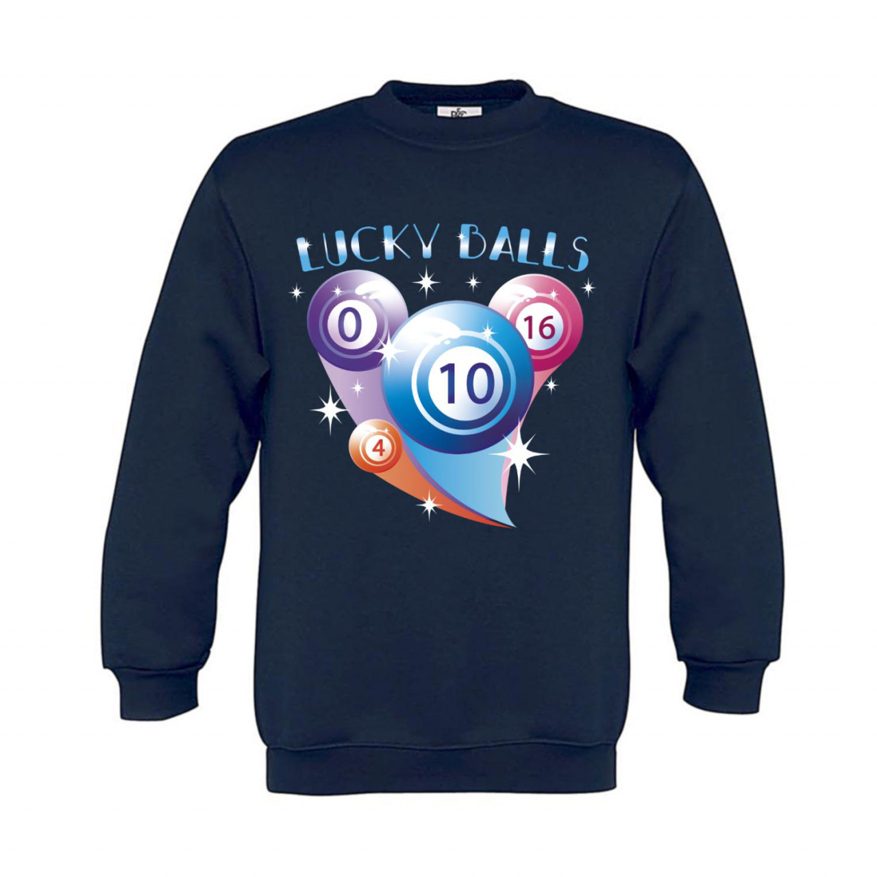 Bild von Sweatshirt Kinder Billard Lucky Balls
