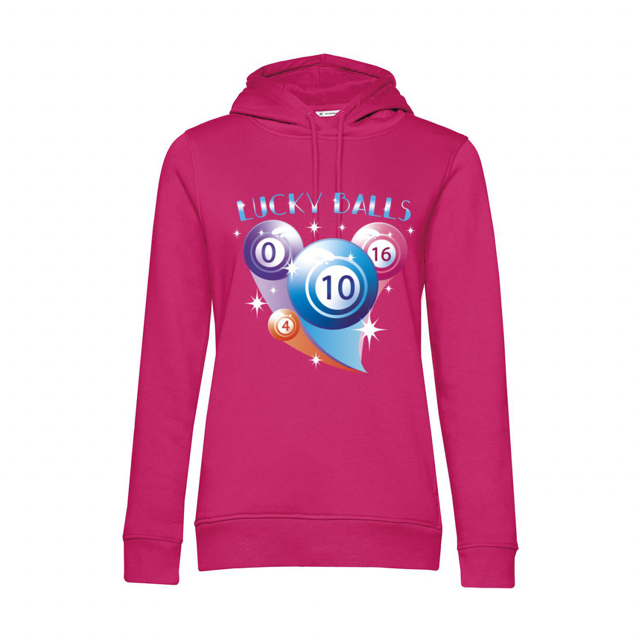 Bild von Nachhaltiger Hoodie Damen Billard Lucky Balls