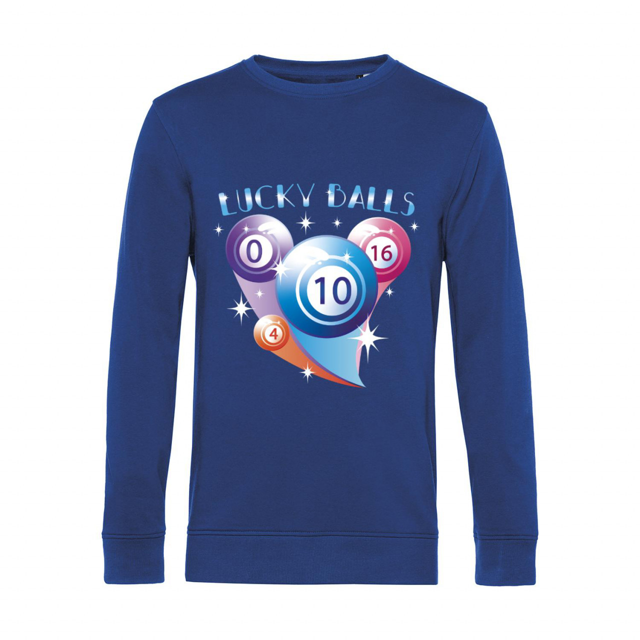 Bild von Nachhaltiges Sweatshirt Herren Billard Lucky Balls