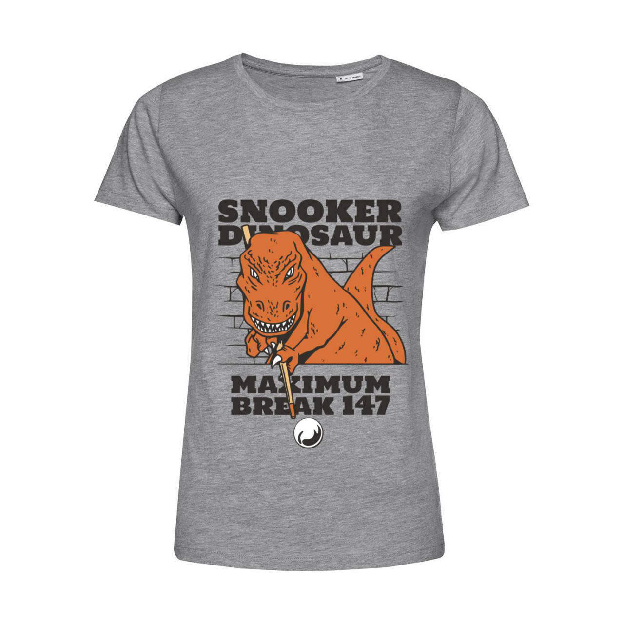 Bild von Nachhaltiges T-Shirt Damen Snooker Dinosaurier