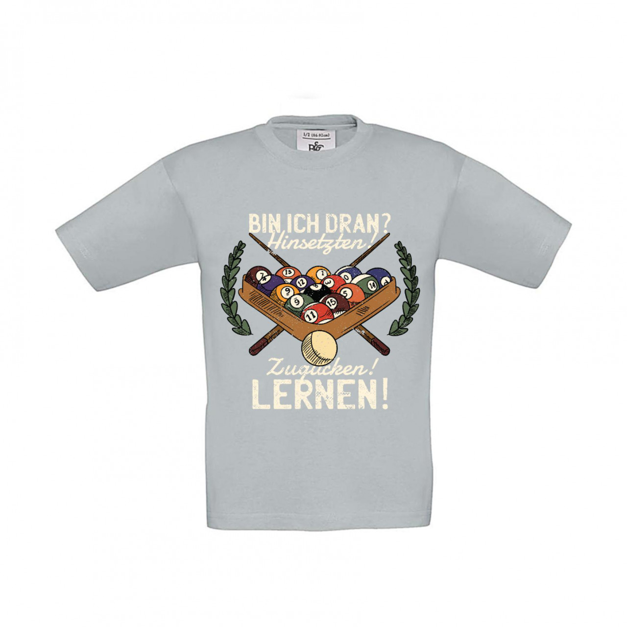 Bild von T-Shirt Kinder Billard - Bin ich dran
