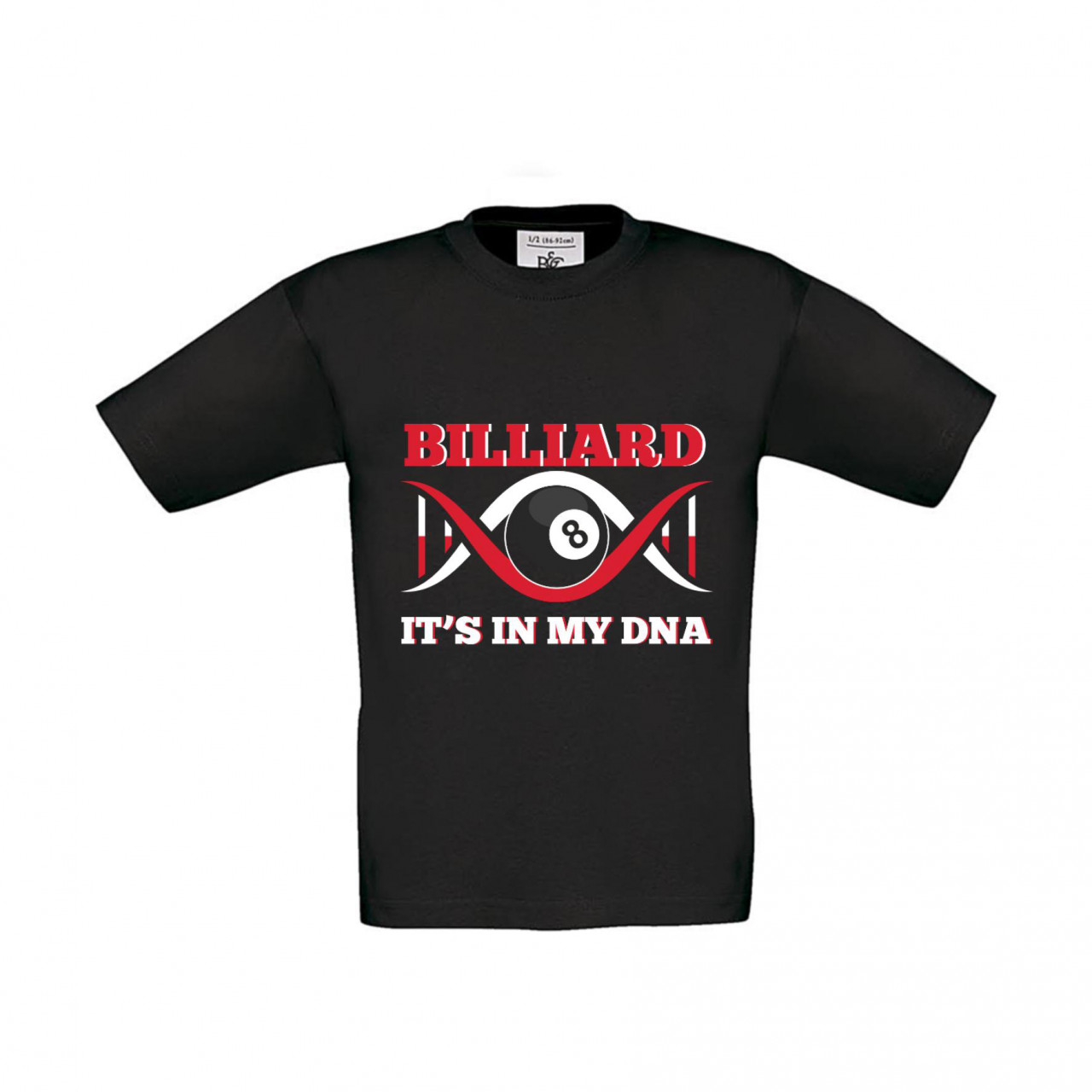 Bild von T-Shirt Kinder Billard is in my DNA