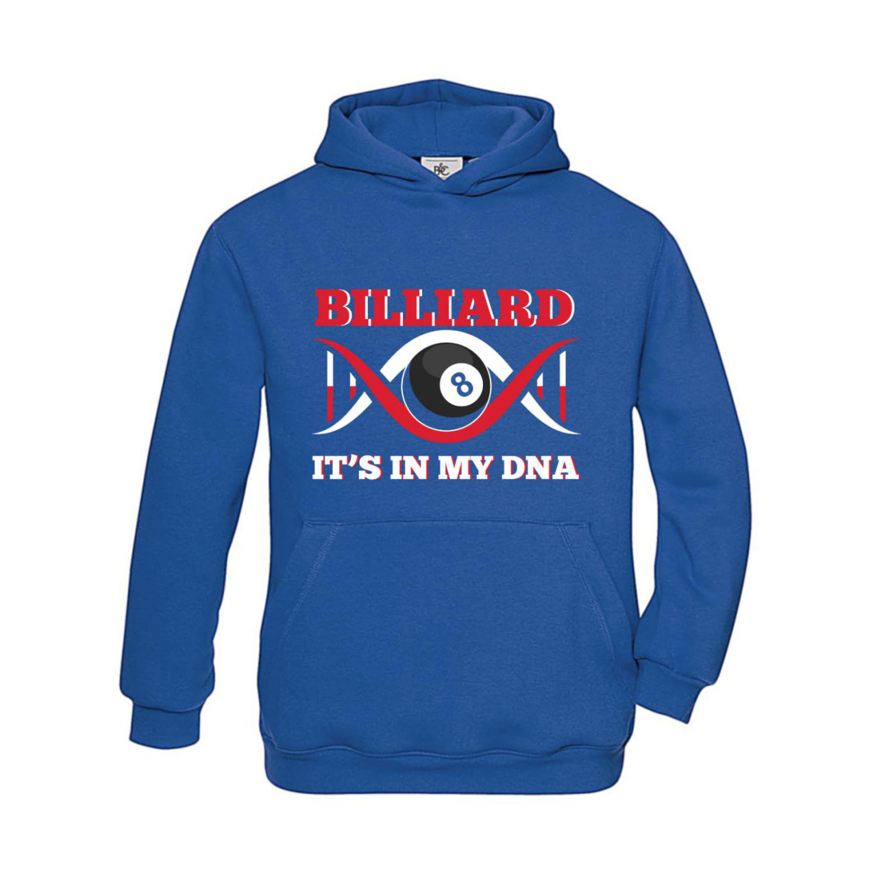 Bild von Hoodie Kinder Billard is in my DNA