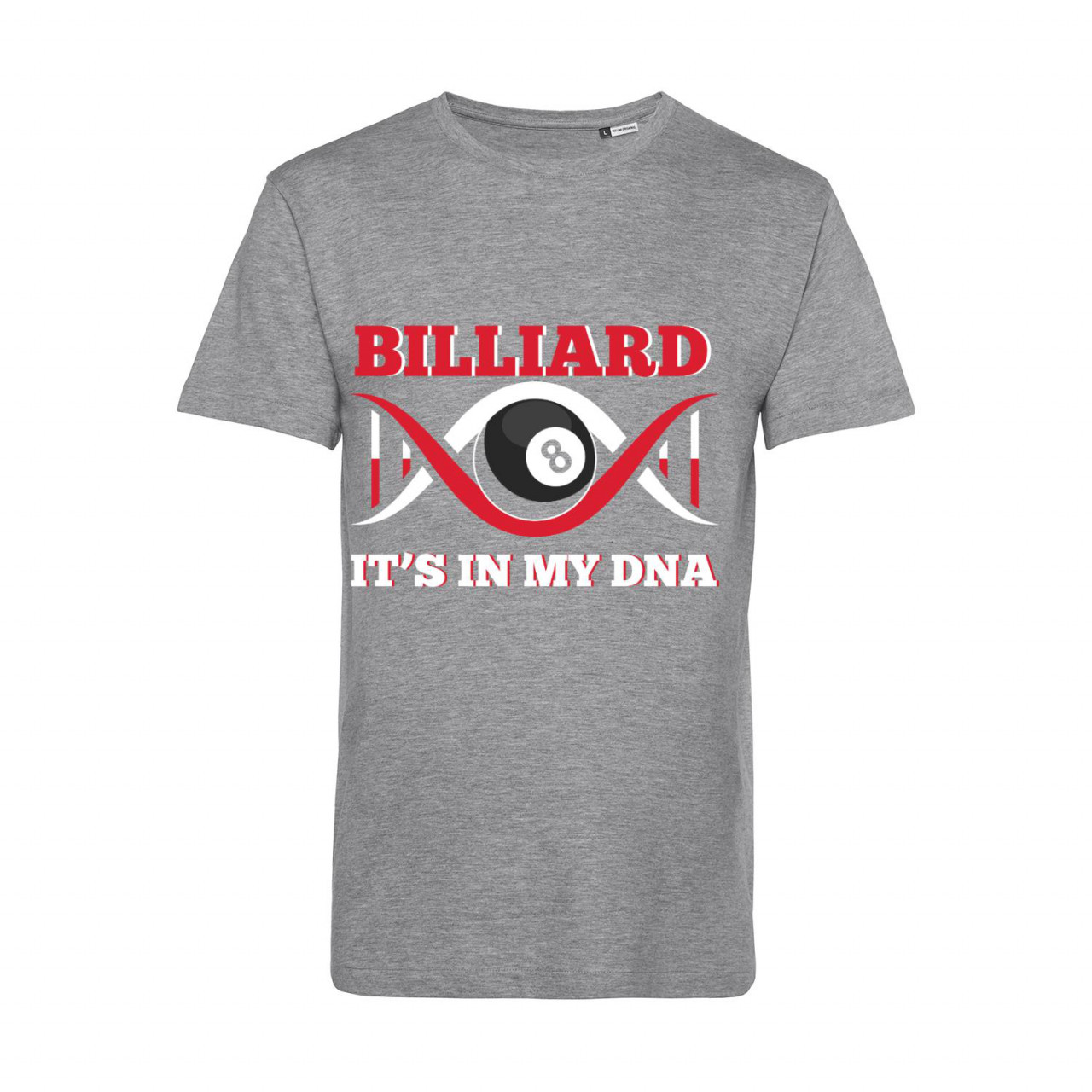 Bild von Nachhaltiges T-Shirt Herren Billard is in my DNA