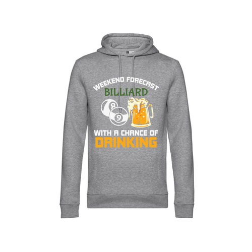 Bild von Nachhaltiger Hoodie Herren Billard Weekend Forecast