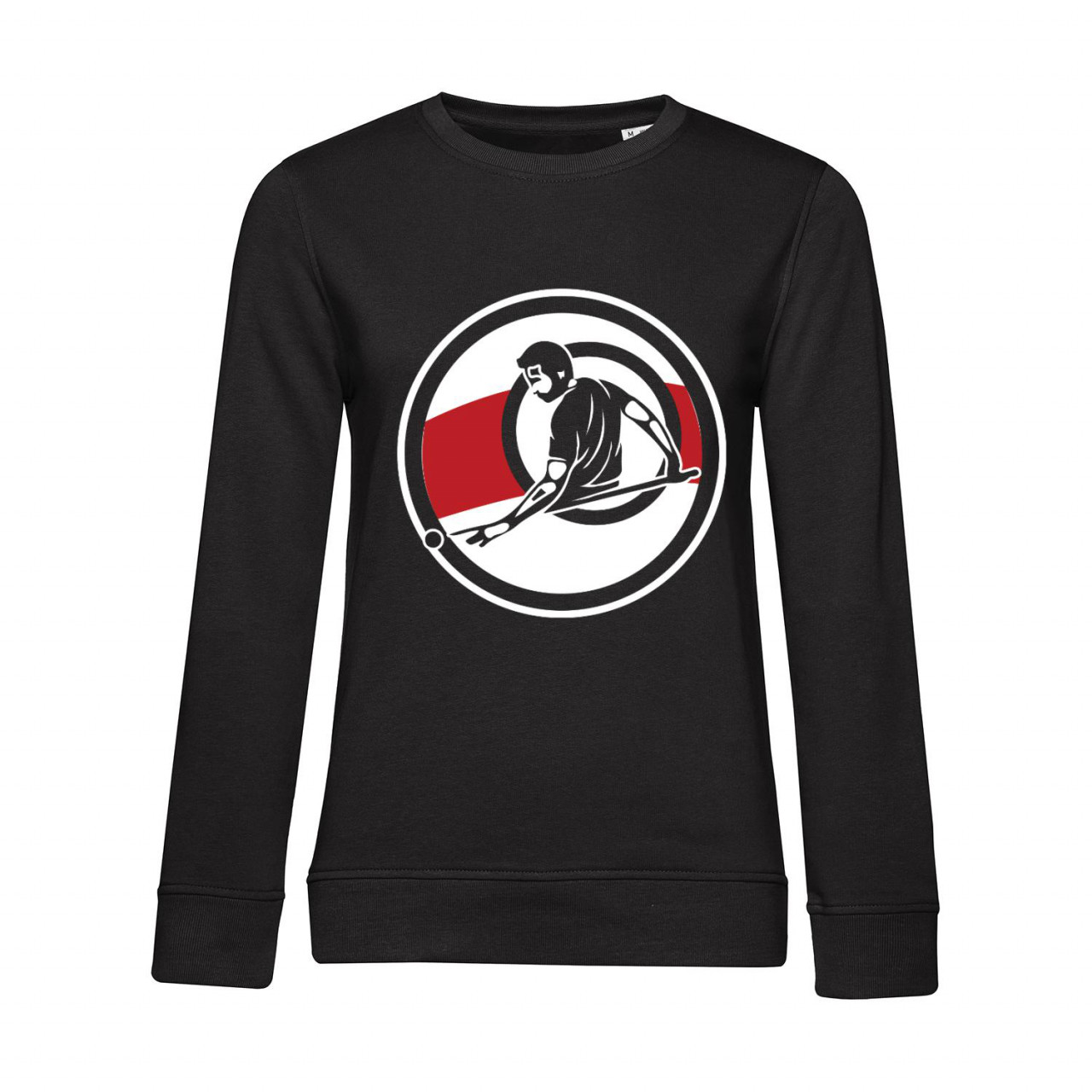 Bild von Nachhaltiges Sweatshirt Damen Billard Spiel hinter dem Rücken
